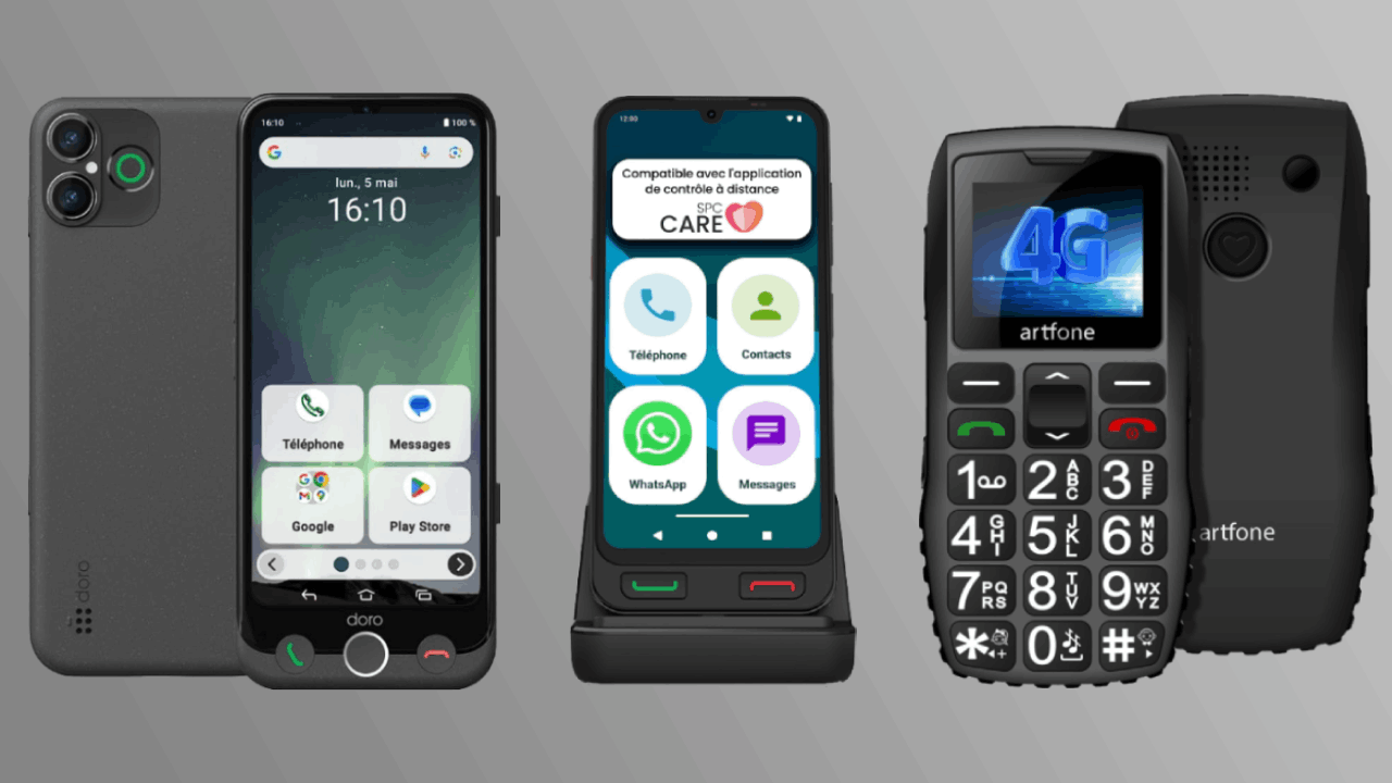 Les 3 meilleurs smartphones pour personnes âgées en 2025 !